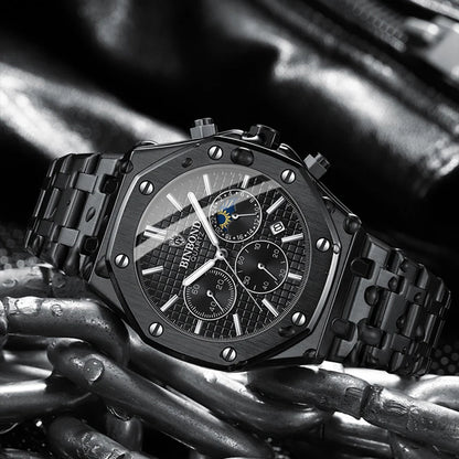 Poedagar Stainless Steel Casual Elegant Watch
