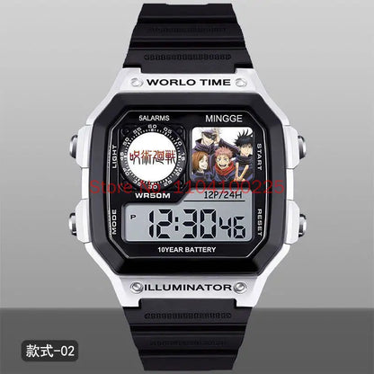 Jujutsu Kaisen Inspired Gojo Digital Sports Watch