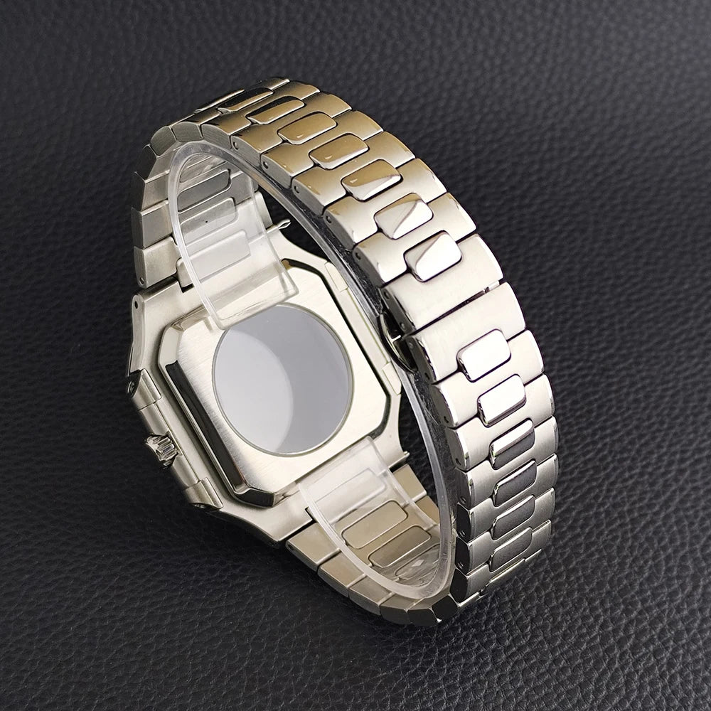 DC Square Silver Watch