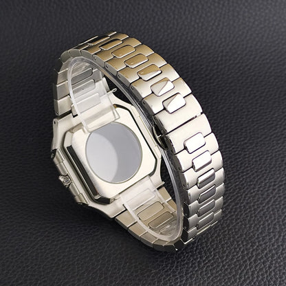 DC Square Silver Watch