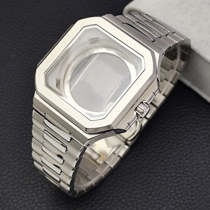 DC Square Silver Watch