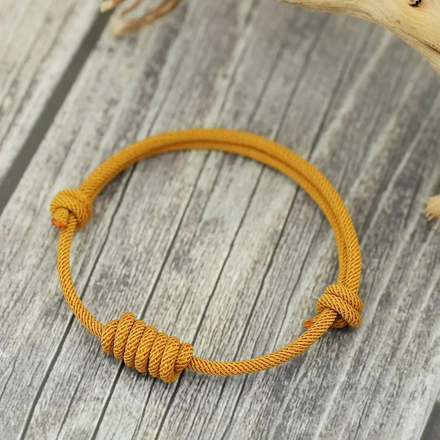 Handmade Milan Thread Luck Sliding Adjustable  Rope Bracelet