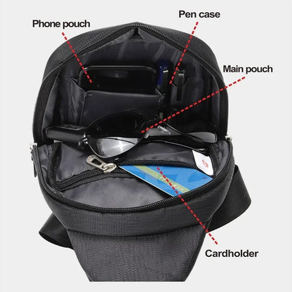 SM Chest Sling Water Proof Large Space Travel Bag