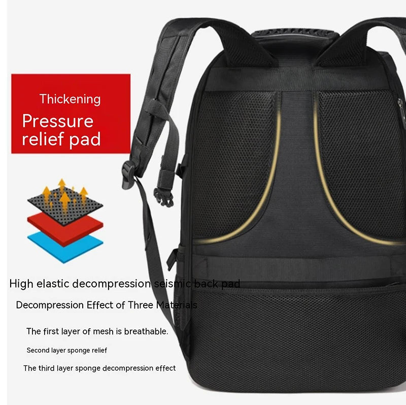 50L & 80L Large Travel Backpack with Separate Shoe Compartment