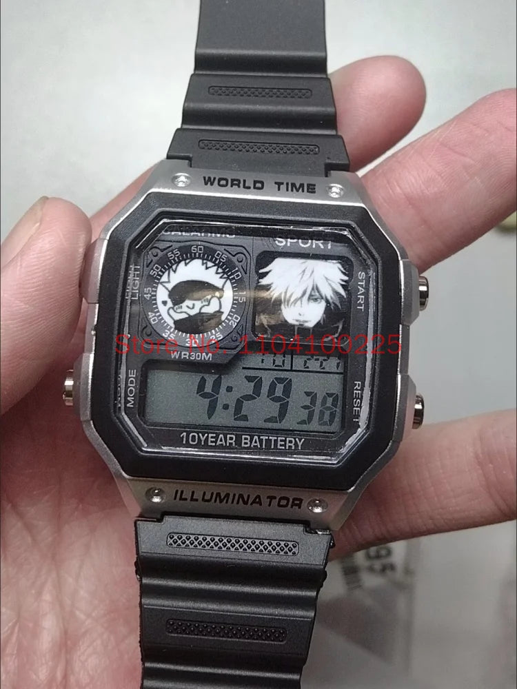 Jujutsu Kaisen Inspired Gojo Digital Sports Watch