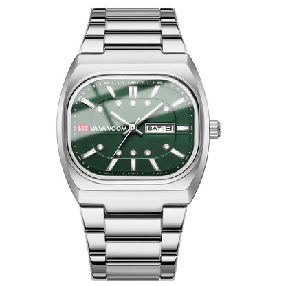 Voom Square Analog Diving Series Steel Watch