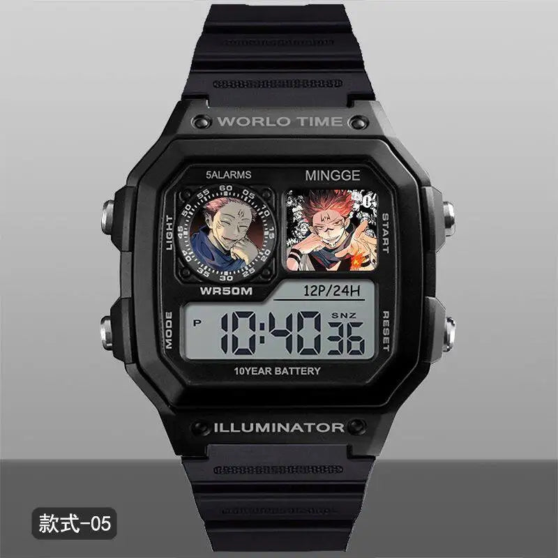 Jujutsu Kaisen Inspired Gojo Digital Sports Watch