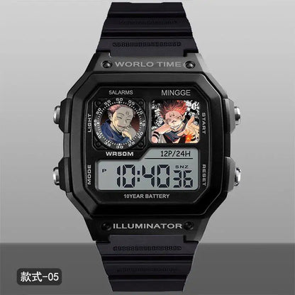Jujutsu Kaisen Inspired Gojo Digital Sports Watch