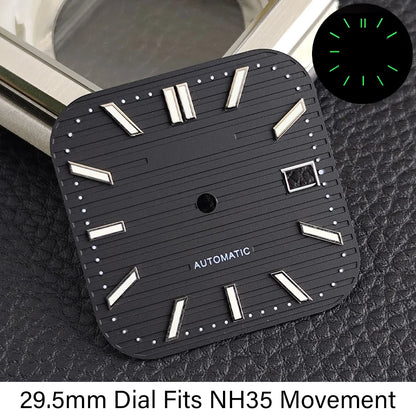 DC Square Silver Watch