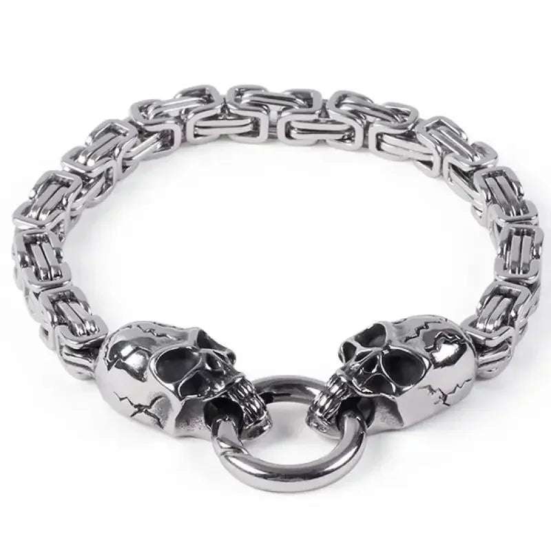 Skull Beaded Bracelet