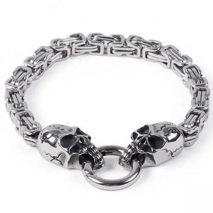 Skull Beaded Bracelet