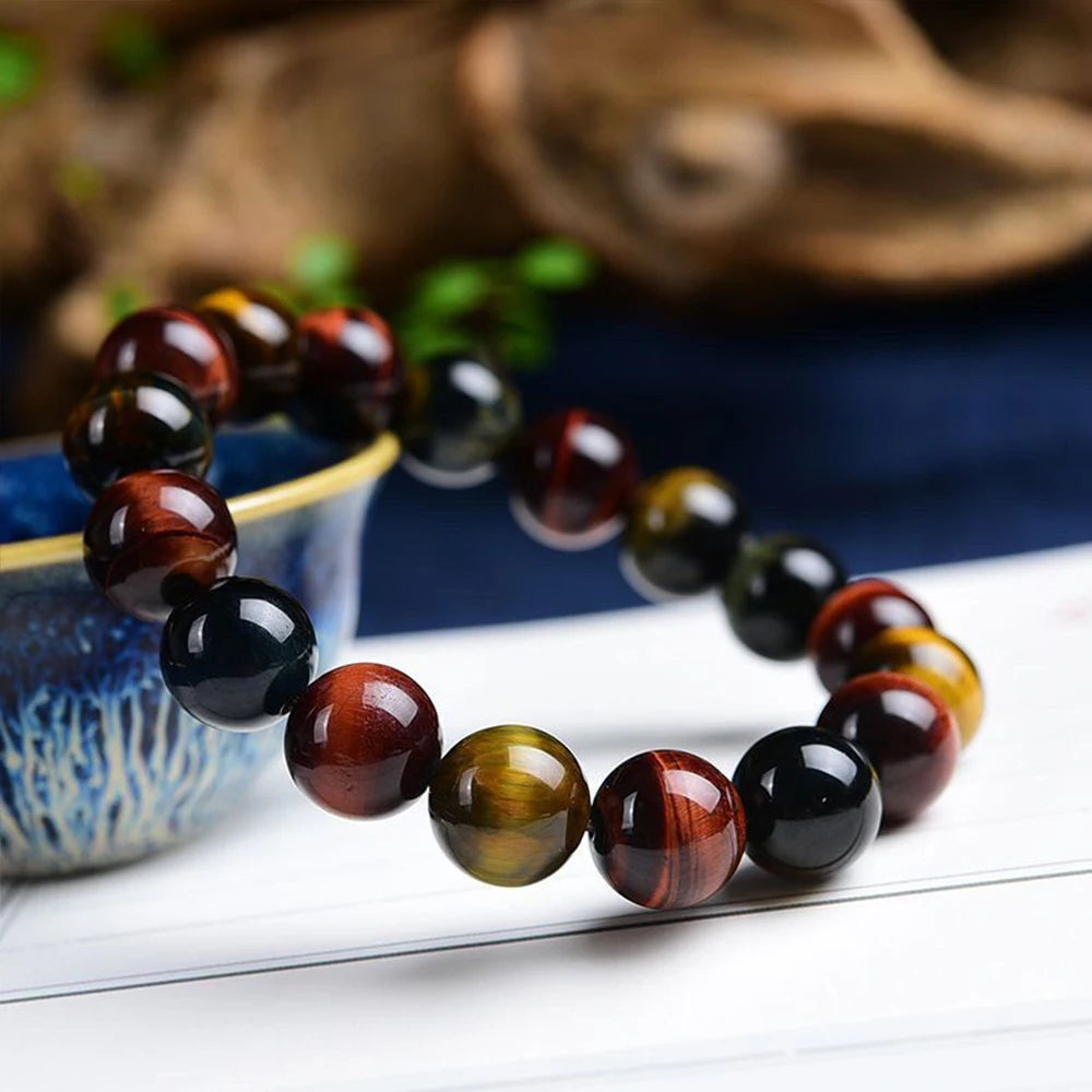 Colored Tiger Eye Bracelet