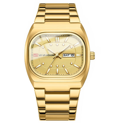 Voom Square Analog Diving Series Steel Watch