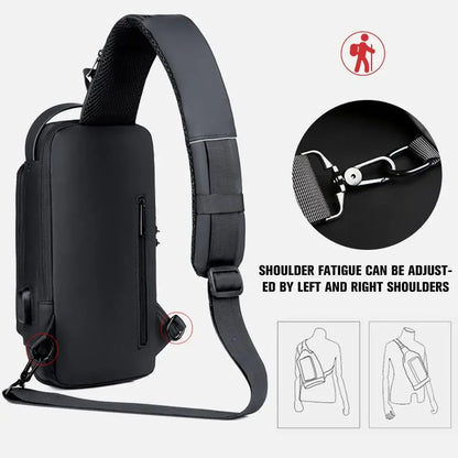 Chest Bag & Shoulder Crossbody Package Bags Oxford Style Sling Pack