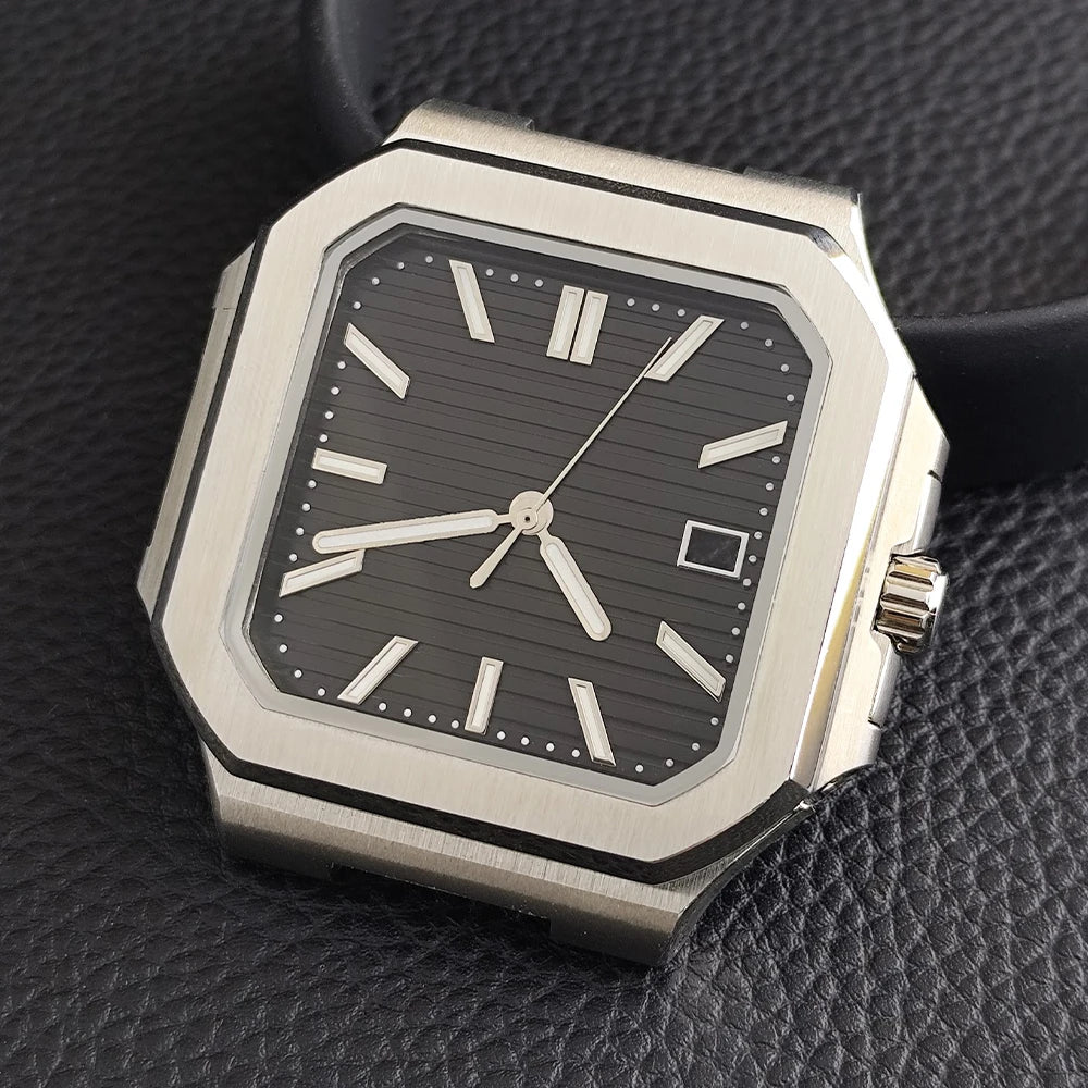 DC Square Silver Watch