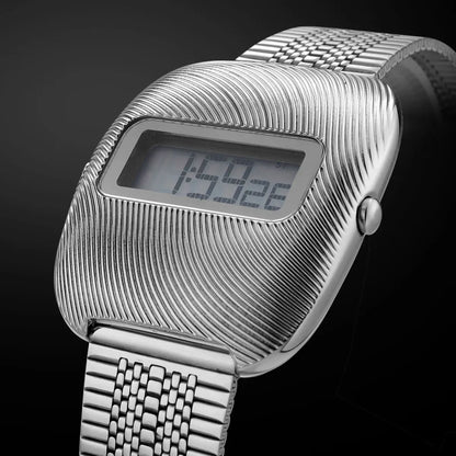 Oval Design Digital Wristwatch