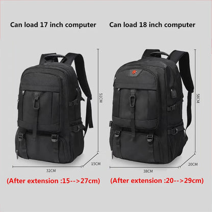50L & 80L Large Travel Backpack with Separate Shoe Compartment