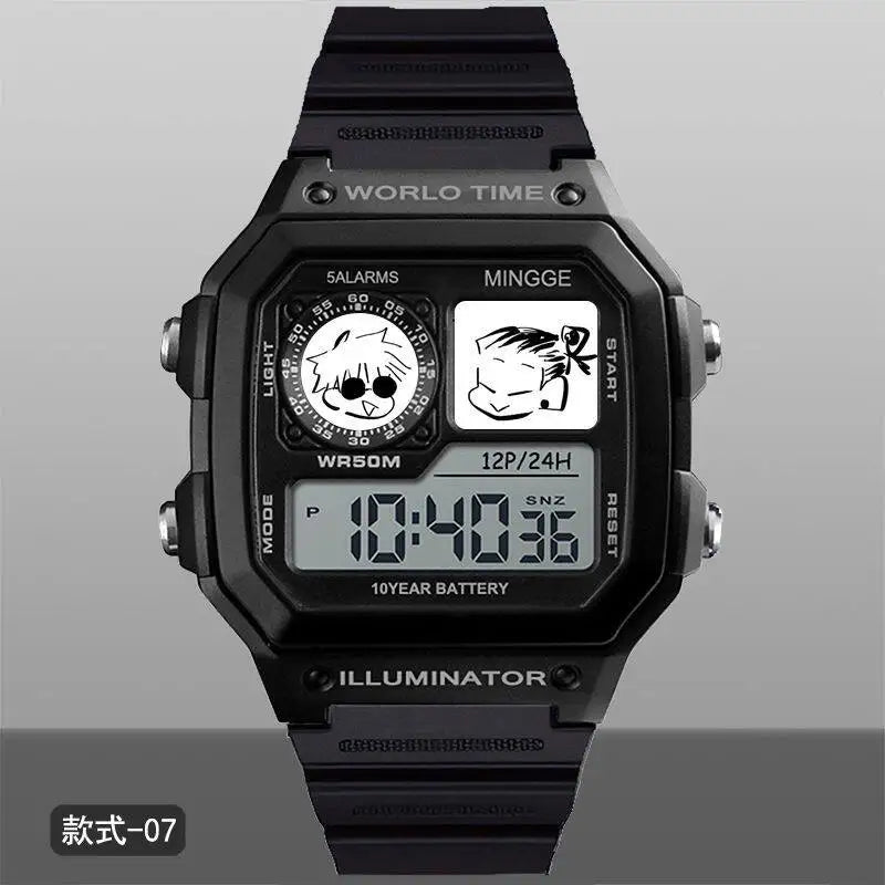 Jujutsu Kaisen Inspired Gojo Digital Sports Watch