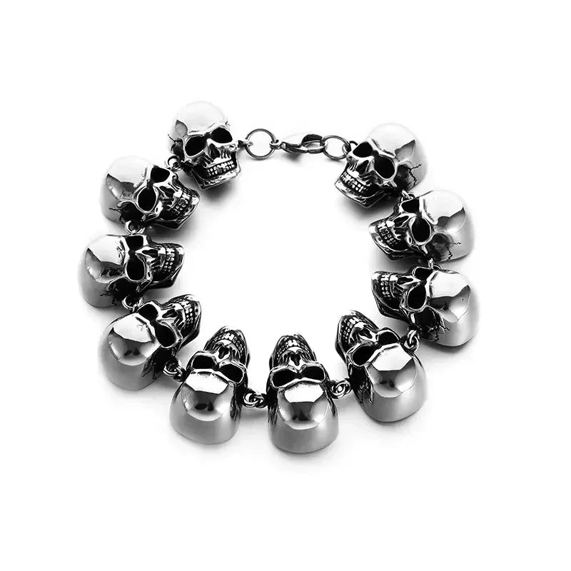 Skull Beaded Bracelet