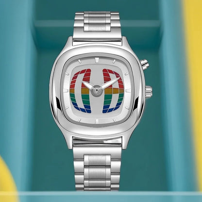 Dynamic Dual Digital Display Luminous  Wristwatches Concepts