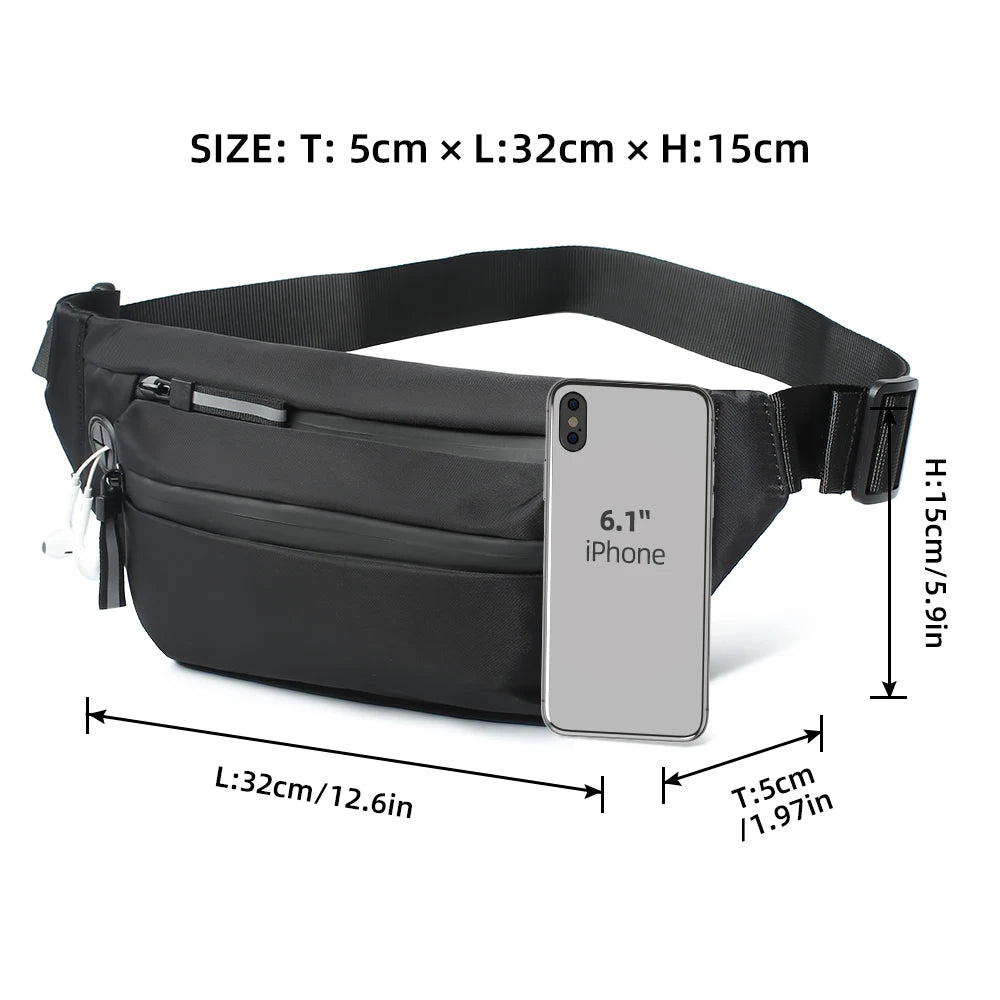 HK Crossbody & Shoulder Strap Travel Bag