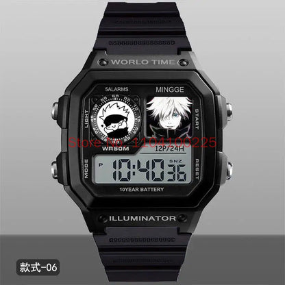 Jujutsu Kaisen Inspired Gojo Digital Sports Watch