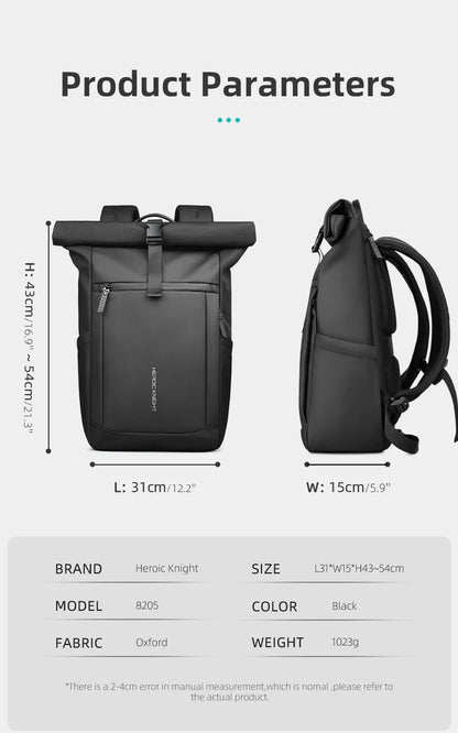 Heric Rolltop Backpack