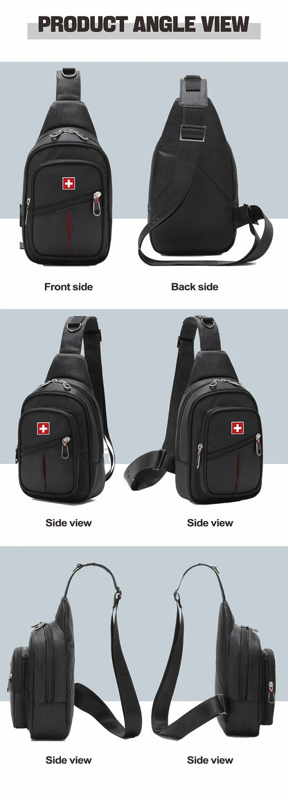 SM Chest Sling Water Proof Large Space Travel Bag