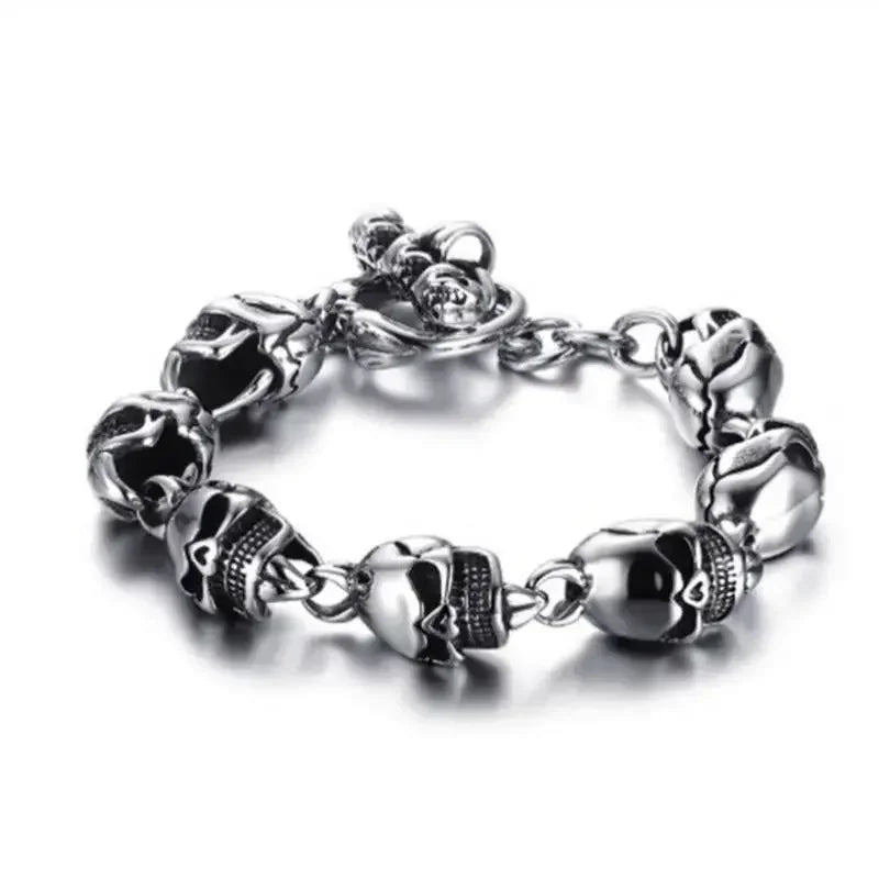 Skull Beaded Bracelet