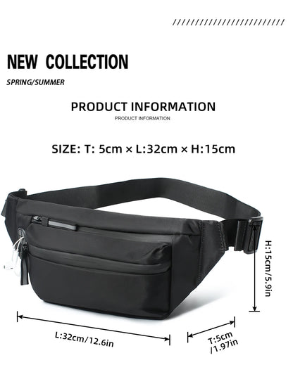 HK Crossbody & Shoulder Strap Travel Bag