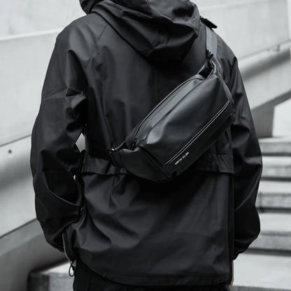 Waterproof Chest Bag, Solid Crossbody Bag for Travel & Sports