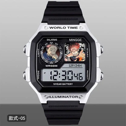 Jujutsu Kaisen Inspired Gojo Digital Sports Watch