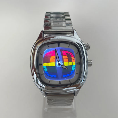 Dynamic Dual Digital Display Luminous  Wristwatches Concepts