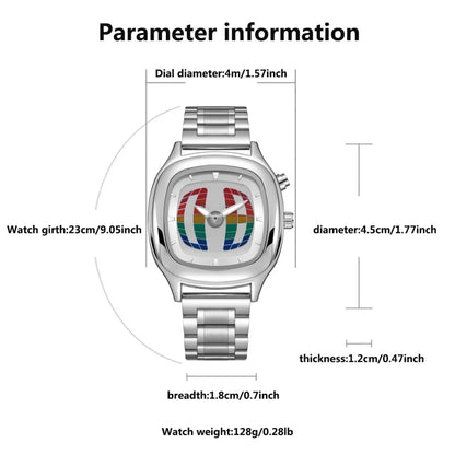 Dynamic Dual Digital Display Luminous  Wristwatches Concepts