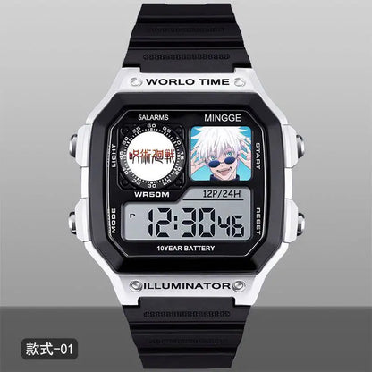 Jujutsu Kaisen Inspired Gojo Digital Sports Watch