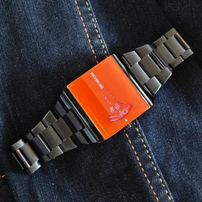 Fashion Square Men Clock Digital Waterproof Stainless Steel Elegant Man Wristwatch Quartz Casual Business Men's Watches Reloj