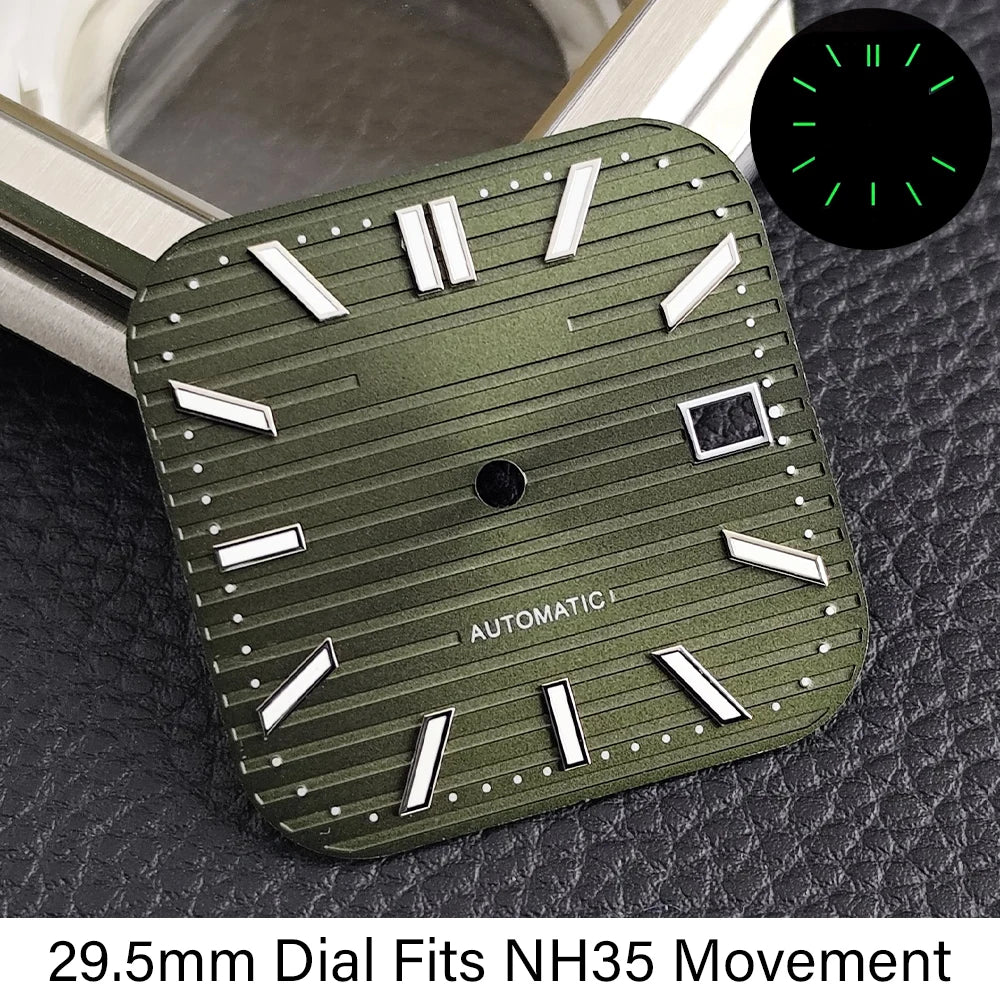 DC Square Silver Watch