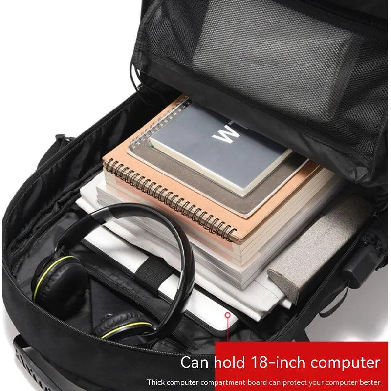50L & 80L Large Travel Backpack with Separate Shoe Compartment