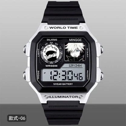Jujutsu Kaisen Inspired Gojo Digital Sports Watch