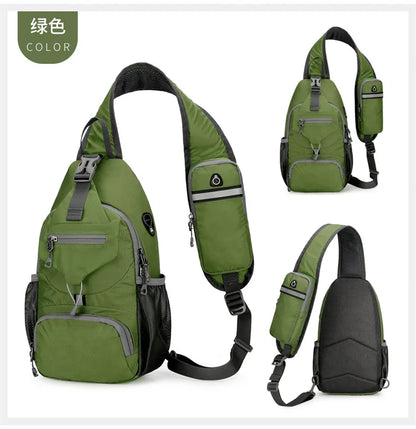 Shoulder Backpack Sling & Chest Crossbody Bag