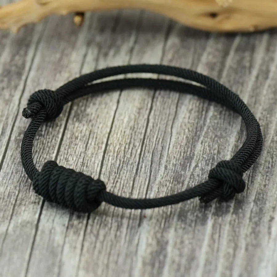Handmade Milan Thread Luck Sliding Adjustable  Rope Bracelet
