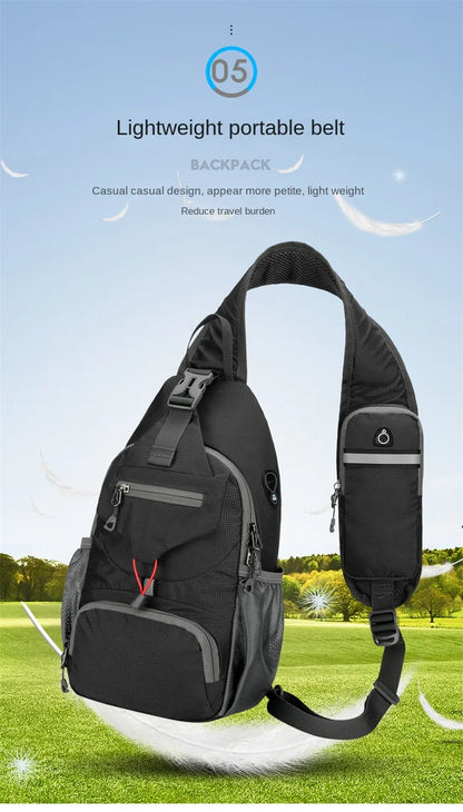 Shoulder Backpack Sling & Chest Crossbody Bag