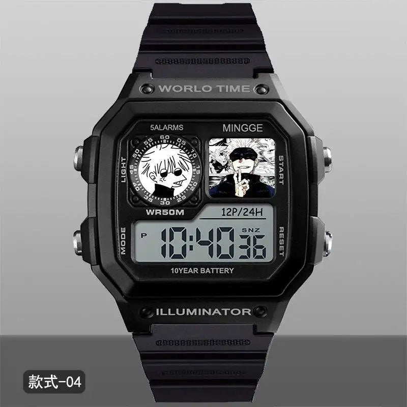 Jujutsu Kaisen Inspired Gojo Digital Sports Watch