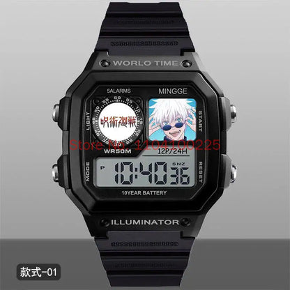 Jujutsu Kaisen Inspired Gojo Digital Sports Watch