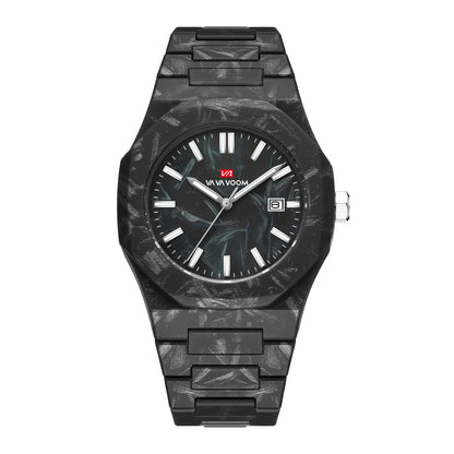 Concept Original  40mm Marble Pattern Dial Quartz Watch Movement with Night Light