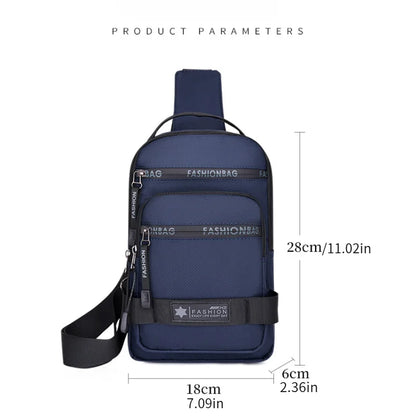 Chest, Crossbody & Shoulder Bag for Lightweight Travel or Daily Use