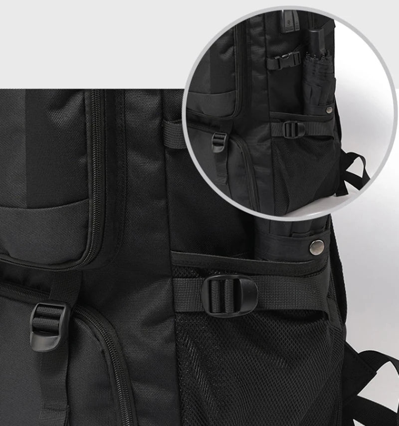 50L & 80L Large Travel Backpack with Separate Shoe Compartment