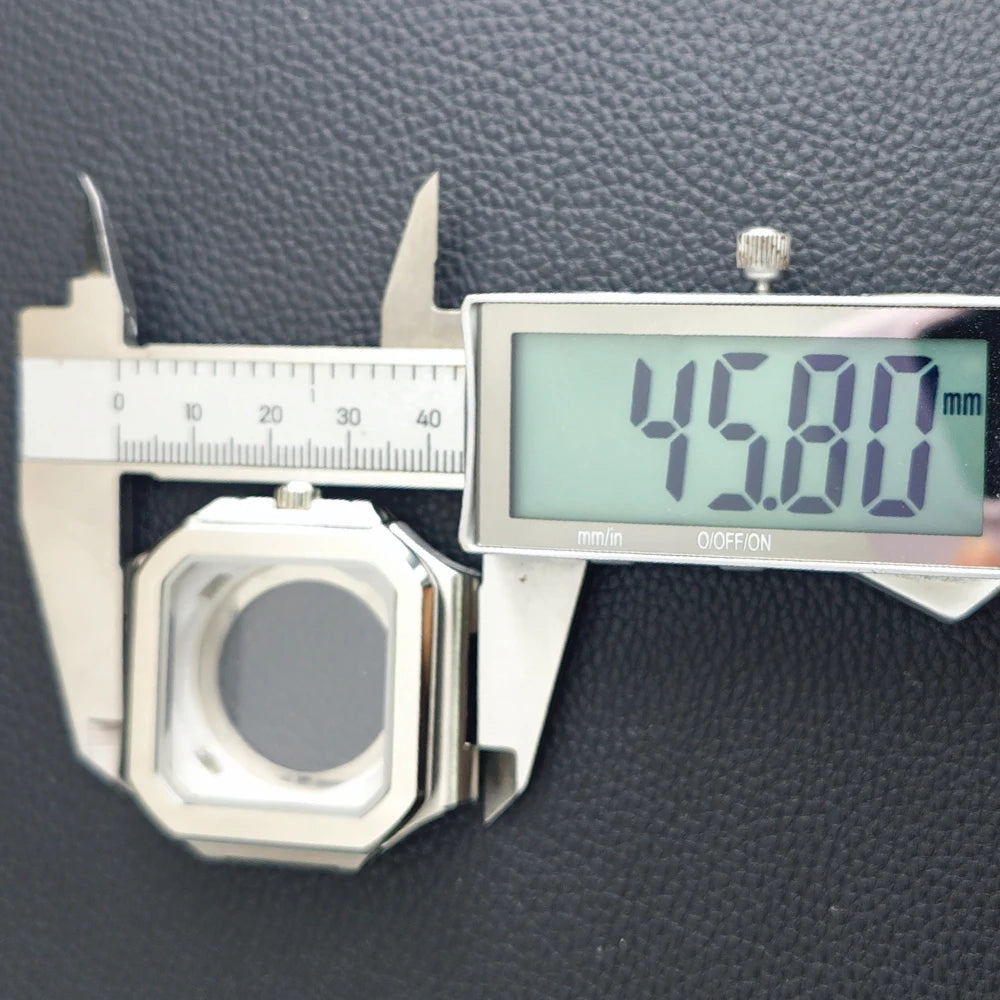 DC Square Silver Watch