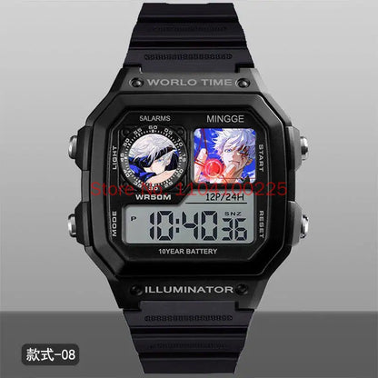 Jujutsu Kaisen Inspired Gojo Digital Sports Watch