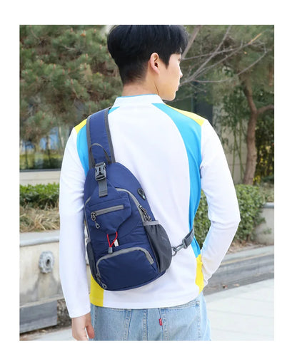Shoulder Backpack Sling & Chest Crossbody Bag